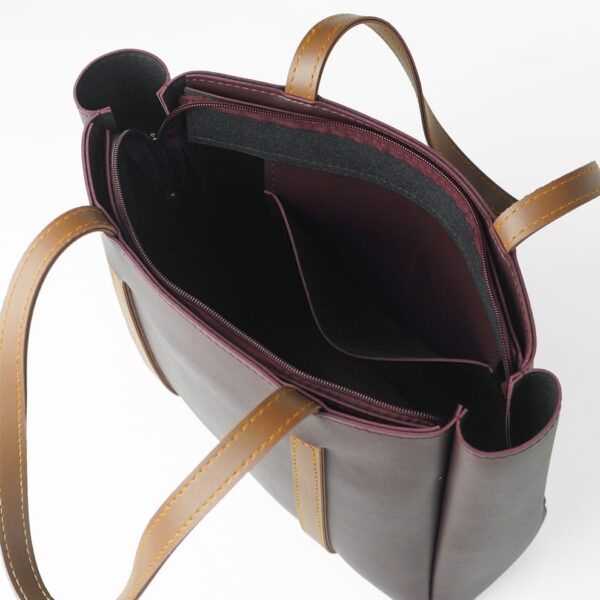 Rolex Maroon Ladies Bag - Image 2